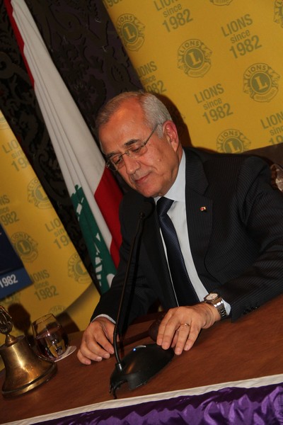 Beirut City Lions Club hosting Former President HE Michel Sleiman